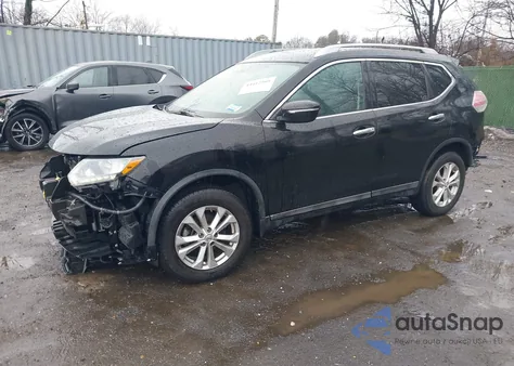 2015 Niss Rogue Sv Awd Sv from USA, damaged, VIN 5N1AT2MV2FC765520